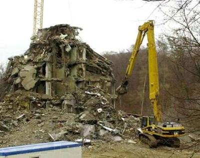Демонтаж домов, зданий, стен. вывоз мусора Киев область