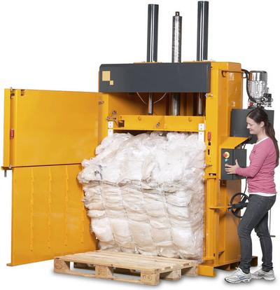 Пресс упаковочное оборудование (Пресс макулатурный усилие 32 тонны)
