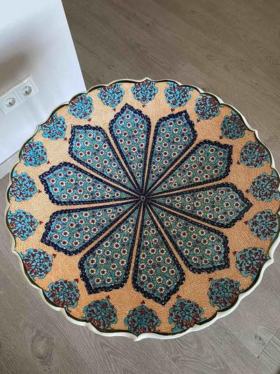 Настенная декоративная тарелка ручной росписи
