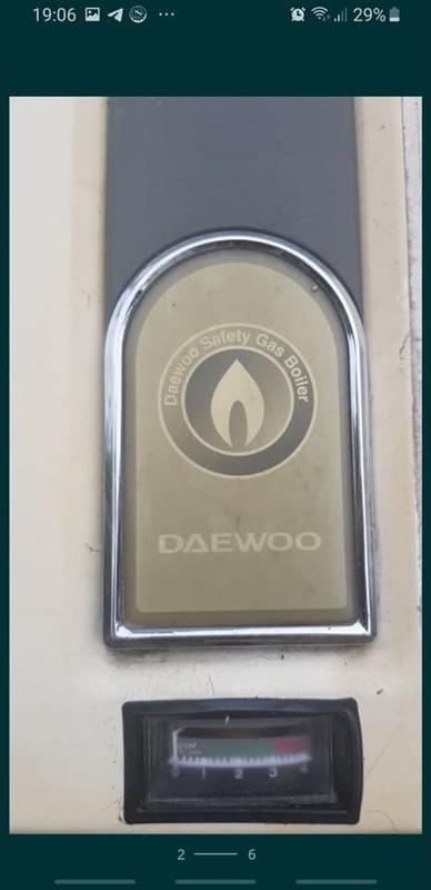 Газовый котёл Daewoo, 2-контурный + ремкомплект