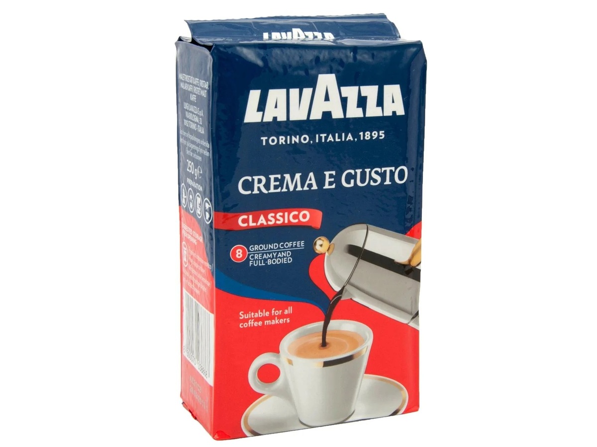 Молотый кофе Lavazza Crema e Gusto 250 г Лавацца Крема е густо, Киев на aviso.ua
