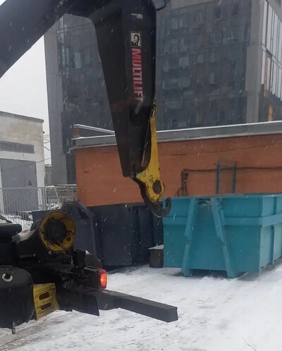 Оренда контейнера під вивіз снігу