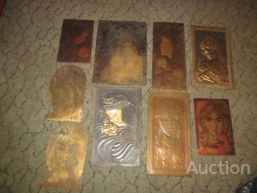Чеканки-9 шт за ценою 1000 грн, Київ на aviso.ua