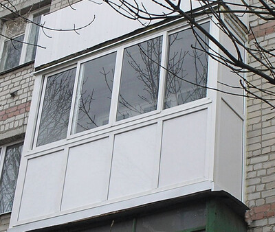 Алюмінієві розсувні вікна для лоджії