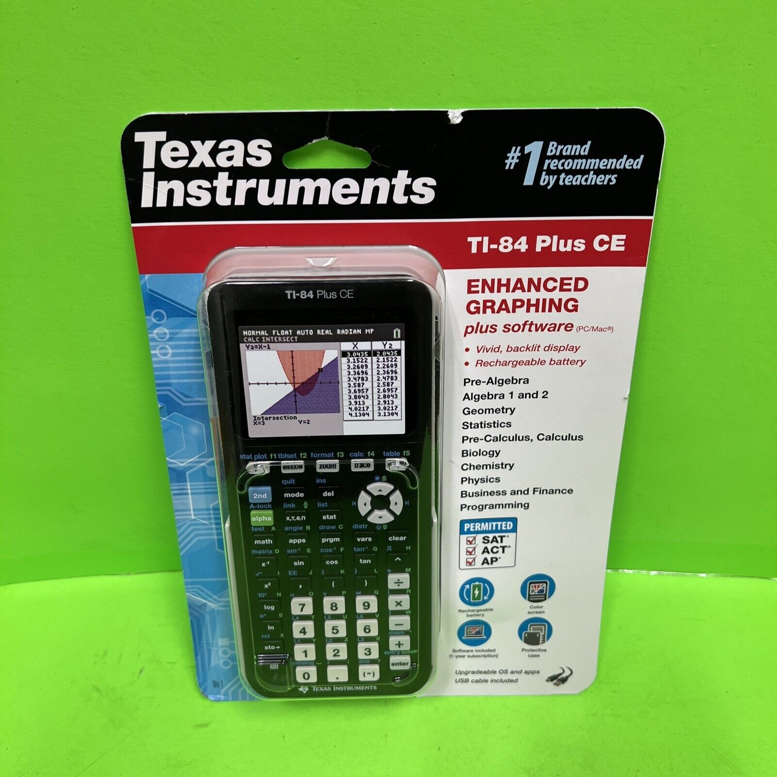 Графический калькулятор TI-84 Plus CE, Киев на aviso.ua