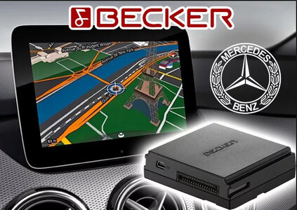 SD карта навигации Becker MAP PILOT Mercedes-Benz Прошивка Обновление