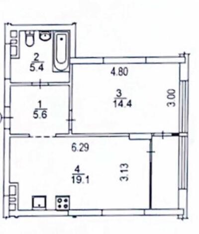 Продам 1-к квартиру Київ, Подільський, Олександра Олеся вул., 5а