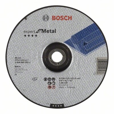 Круг відрізний по металу BOSCH Expert for Metal 230х2,5мм.