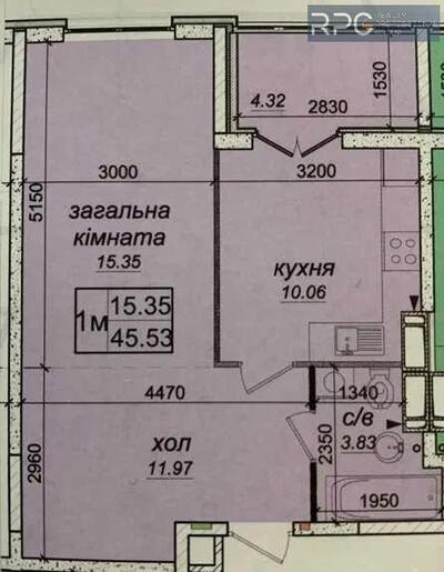 ТОП! Продаж квартира 45,53м2 Новосілки Метро Теремки Іподром ВДНГ без%