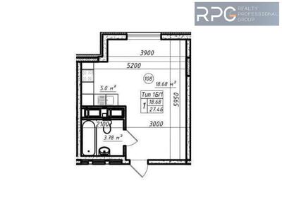 Продається 1к квартира 27,46 кв.м. в ЖК PARKLAND, метро Васильківська