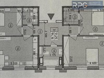 Купуйте 3-кімнатну квартиру на 94 м², у ЖК Нова Англія, Київ!