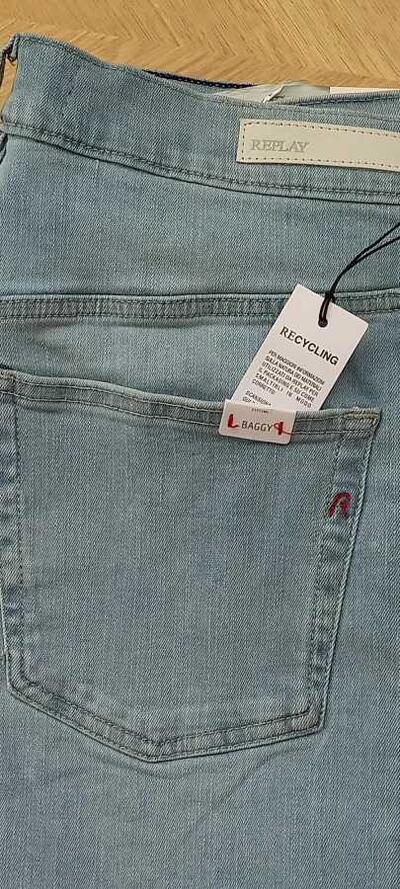 Продам голубые джинсы REPLAY Baggy, Модель WB 520,000 M3DF604 Новые!