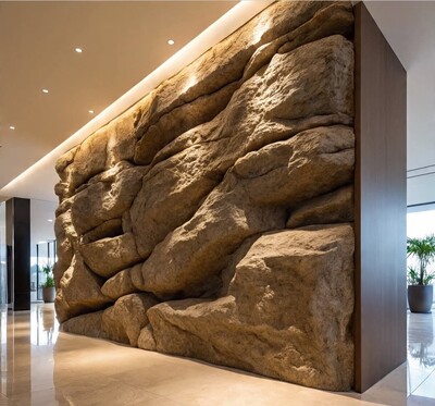 #искусственнаяскала #пещера #водопад #гроты #дизайнинтерьера #фактураскал