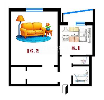 Продаж 1к. квартири, вул. Ак.Глушкова, поряд метро Теремки