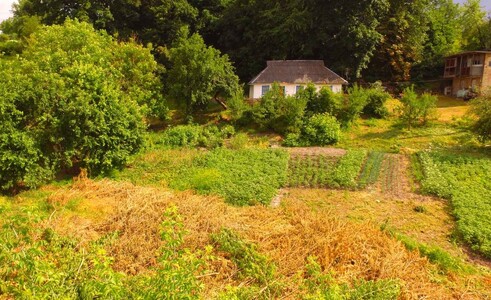 Ділянка з озером та лісом в центрі Обухова