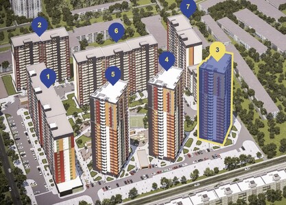 Продам 2к квартиру 68 м2 (ЖК Отрада)