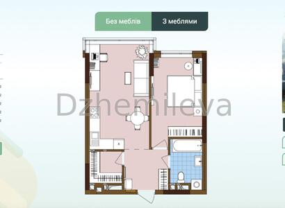 ЖК Варшавський 3 Продаж однокімнатна квартира 48 м² Переуступка