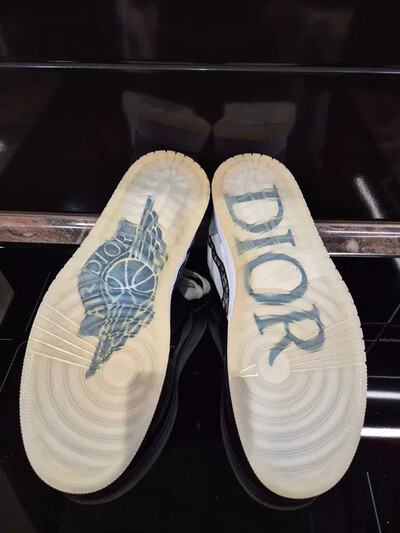 Кроссовки Nike Air Jordan x Dior - 44 (28 см), НОВЫЕ, в коробке