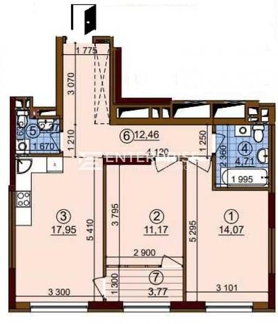 Продаж 2к квартира ЖК Варшавський 3, буд.10.4