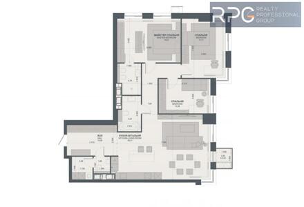 Свої податки платимо 3-к квартира 123м² ЖК TRIIINITY Печерськ