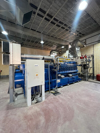 Б/У ГПД MWM 1,2 MВт, когенерація, 2016 року.