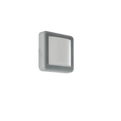 Настінний світлодіодний світильник, Strühm Poland, 4W, 4000K, квадратний, сірий, STR-03688