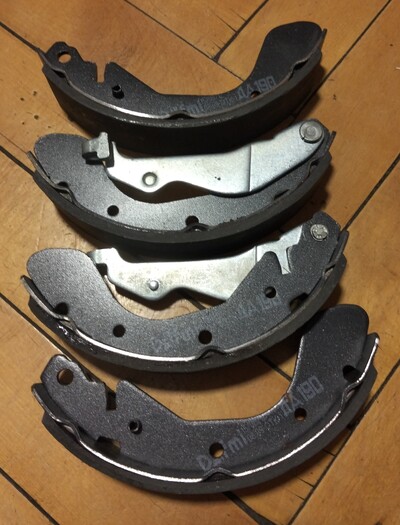 Задні гальмівні колодки на АВЕО,Т200,Т250,Т255. DAFMI