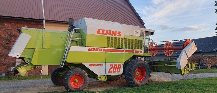 комбайн Claas Mega 208 1994 року випуску, двигун Mercedes 230к.с.