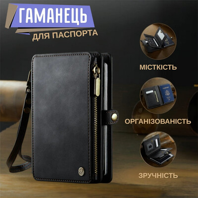 Гаманець-органайзер для паспорта та карток з RFID-захистом. Знижка 45%