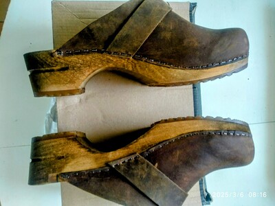 Жіночі Сабо Sanita wood  39р./25см/