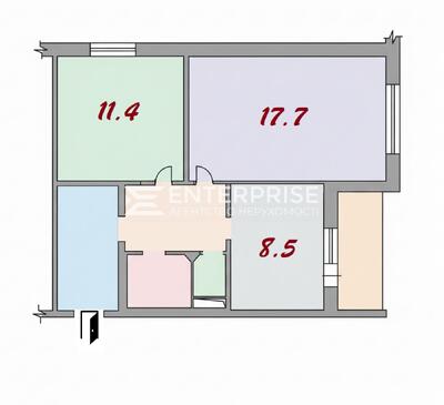 Продаж 2х кімнатної квартири, м. Оболонь,