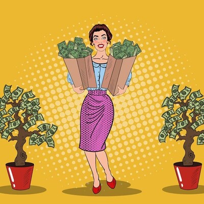 Модель в Киеве: каждый день приносит деньги!