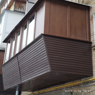 Металопластикові балкони та лоджії