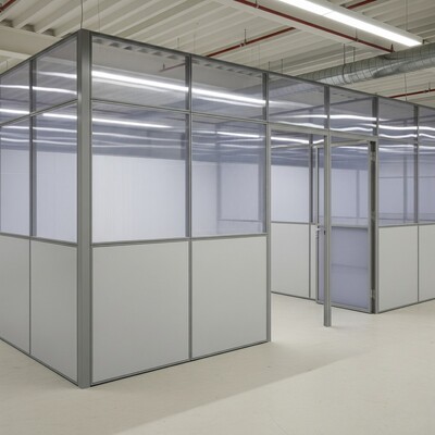 Металопластикові перегородки з монтажем