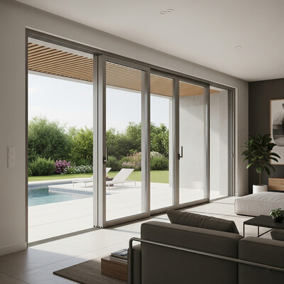 Металопластикові розсувні системи з монтажем