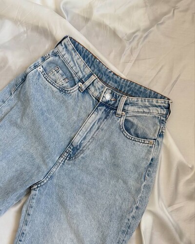 Джинси мом mom світлі