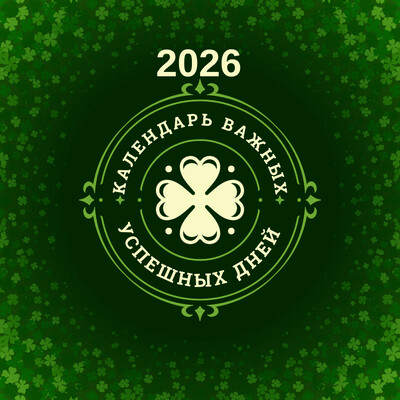 Ваши Личные Дни Удачи 2026 Календарь
