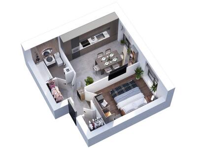 Продам 1-к квартиру Фастівський, Гатне, Інститутська, 5