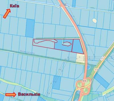 Продам землю комерційного призначення Фастівський, Велика Солтанівка, Невідома