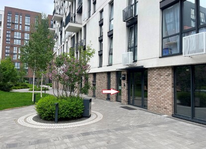 Фасадна комерція з ремонтом 8.5 м2 в центрі ЖК Файна Таун. Без Комісії!