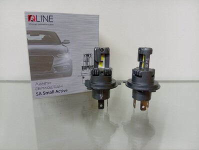 Светодиодные лампы Qline SA (Small Active) H4 6000K (2шт.)