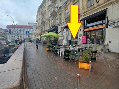 Сдам торговое помещение Київ, Басейна вул.