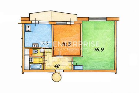Продаж 2к. квартири  бульвар І.Шамо, Русанівка, метро Лівобережна