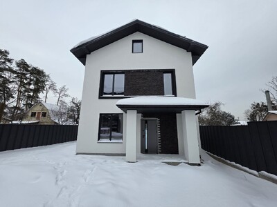 Акційний будинок площею 145 м² з бетонним перекриттям на 3 поверх,ділянка 4 сотки, Ірпінь