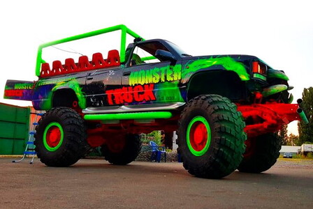 Аренда Monster Truck (Монстр-Трак) на детский день рождения в Киеве