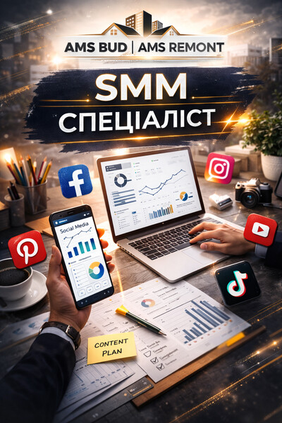 Шукаємо SMM- спеціаліста ( Віддалено) Київ