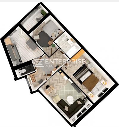 Квартира Москаленка 55