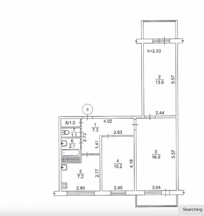 Продається трикімнатна квартира Героїв полку Азов 28-а від власника