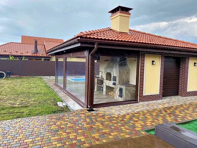 Мягкие окна для беседок, веранд, террас