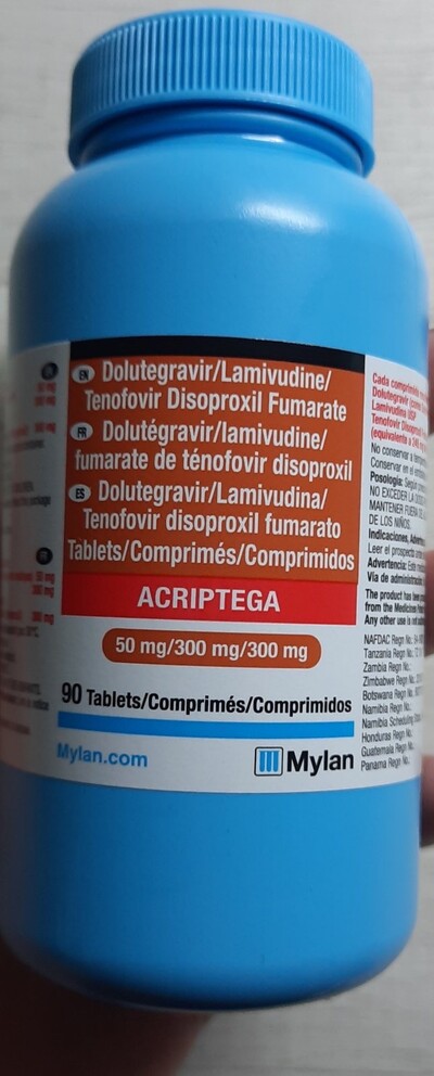 Долутегравир Ламивудин Тенофовир. Акриптега